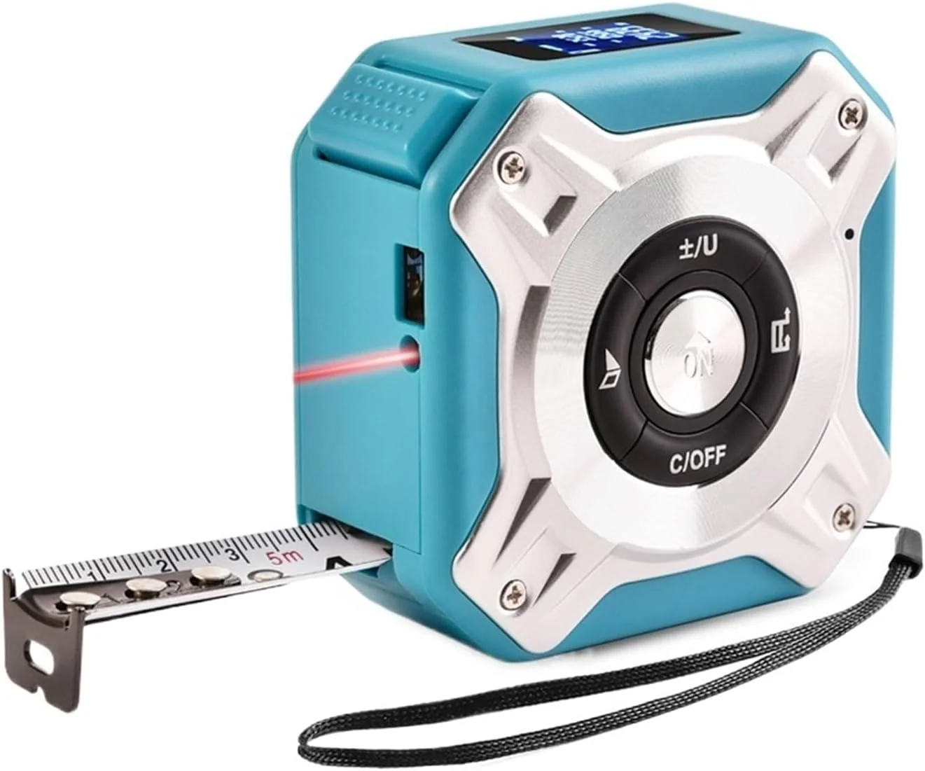 متر نواری، ابزار اندازه گیری، متر تلسکوپی، قابل حمل (Hortel)