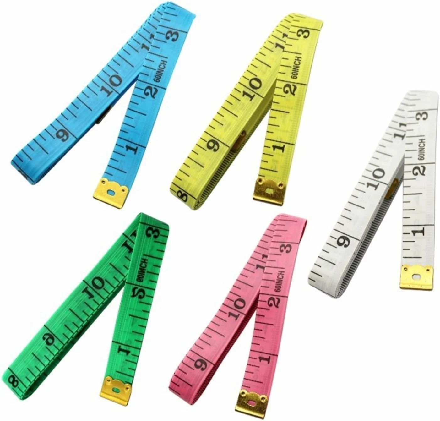 متر نواری YHUAEE، متر خیاطی، نوار خیاطی (سفید) متر نواری YHUAEE، متر خیاطی، نوار خیاطی (سفید)