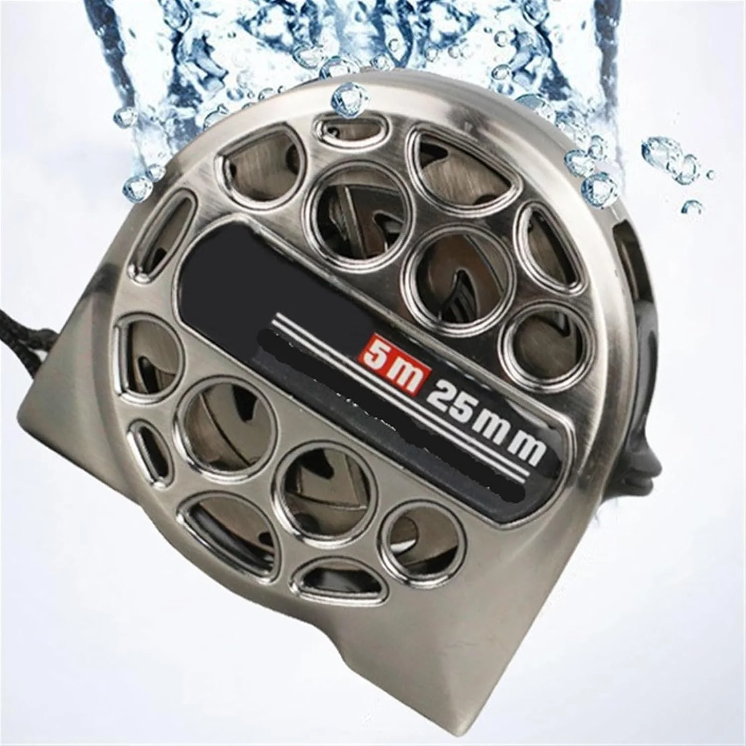 متر نواری، خط کش خانگی، متر نواری ضخیم و ضد آب (5 متر 25 میلی متر)