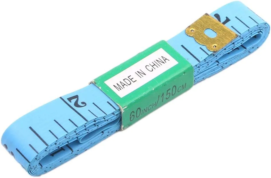 متر خیاطی 50 عددی 150 سانتی متری، خط کش نرم، متر اندازه گیری بدن، خط کش انعطاف پذیر