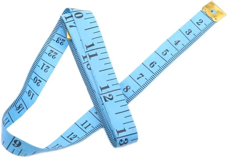متر خیاطی 50 عددی 150 سانتی متری، خط کش نرم، متر اندازه گیری بدن، خط کش انعطاف پذیر
