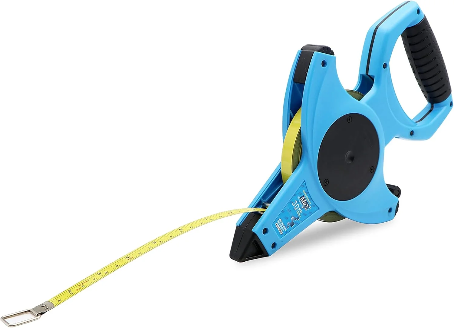 متر فلزی 50 متری مکس آلمان مدل 313O-50 - آبی/مشکی