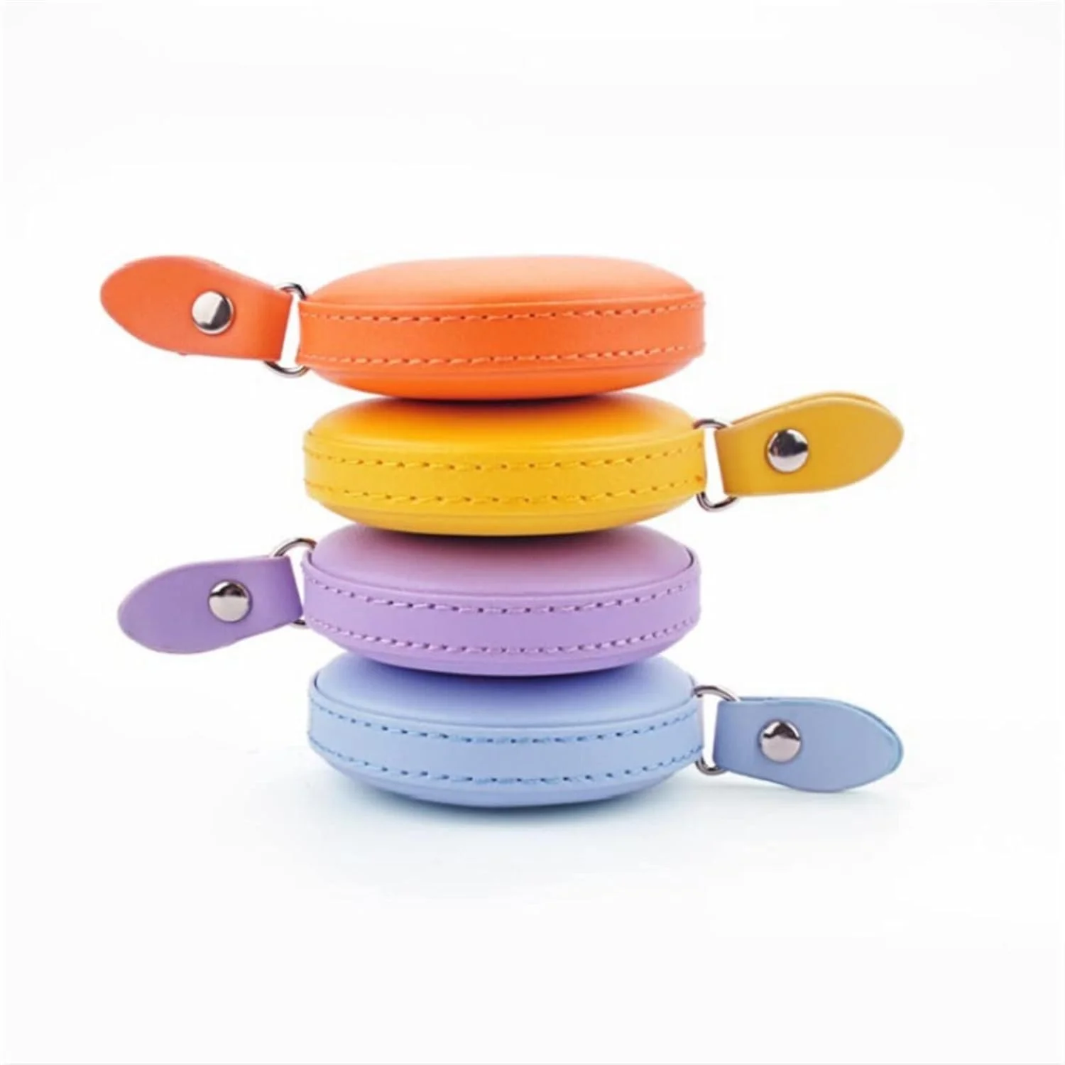 متر نواری ابزار اندازه گیری متر نواری پارچه خیاطی متر اندازه گیری خیاطی خط کش مینی جمع شونده (Hortel)