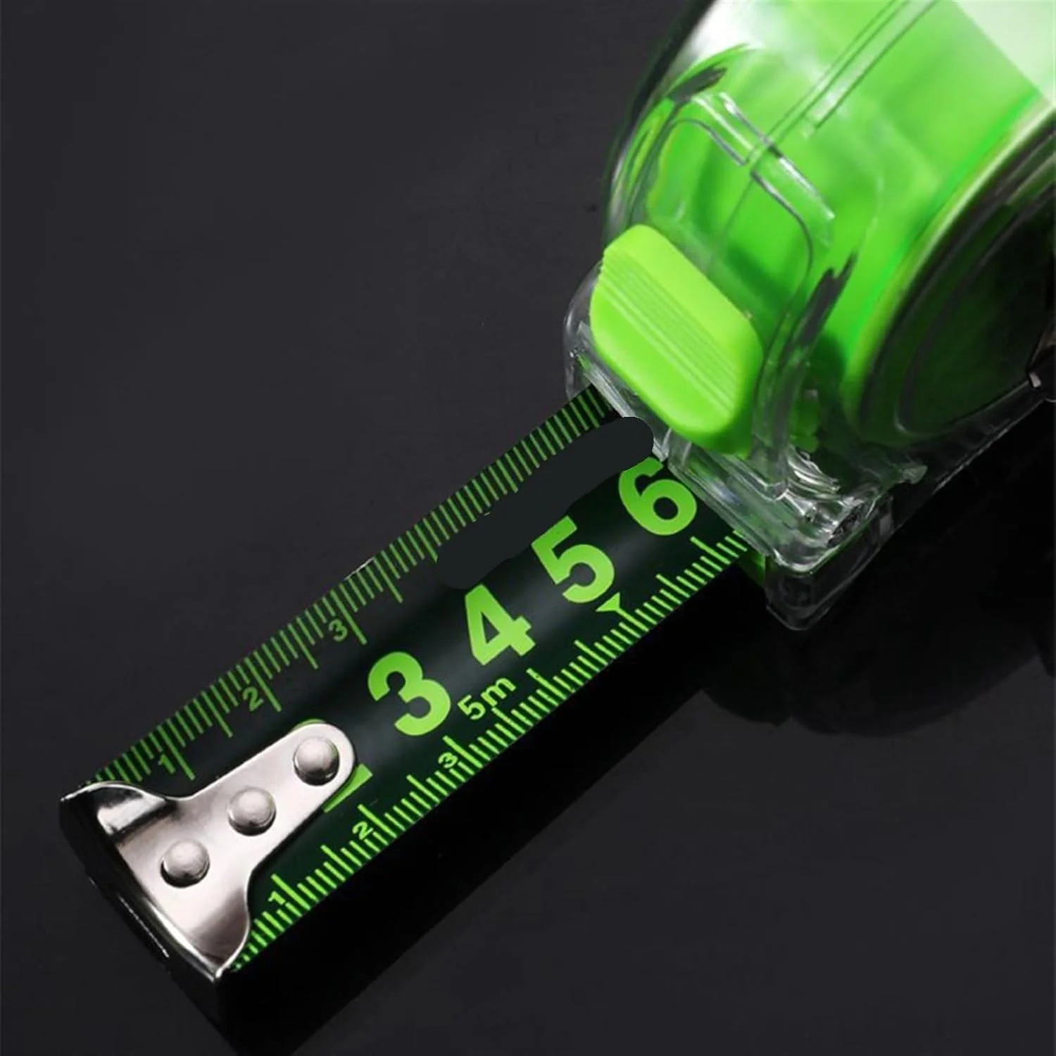 متر نواری خود قفل شونده فولادی فلورسنت با دقت بالا و ضخیم