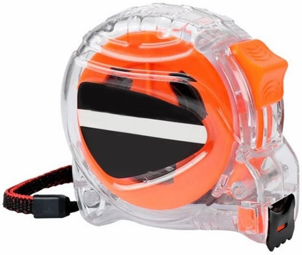 متر نواری جعبه فولادی ضد زنگ ضد آب پنج متری ابزار اندازه گیری نجاری