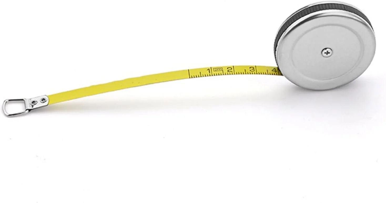 متر نواری ابزار اندازه گیری فولاد ضد زنگ جمع شونده برای اندازه گیری نجاری و ساخت و ساز