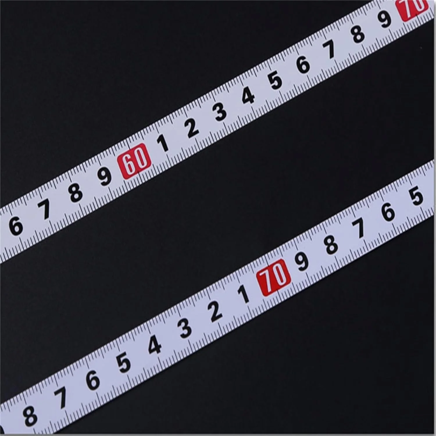 متر نواری استیل TEDNIDS با مقیاس متریک خود چسب، ضد زنگ، بادوام و مقاوم در برابر سایش (1-5 متر)