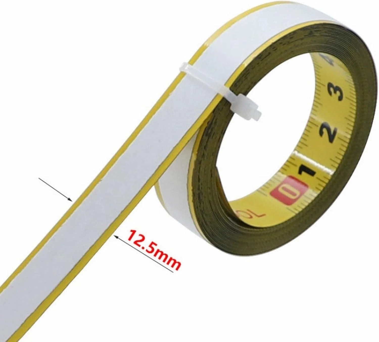 ZKSKOX متر نواری فولادی متریک، نوار اندازه گیری با چسب خودکار برای میز ابزار نجاری ZKSKOX متر نواری فولادی متریک، نوار اندازه گیری با چسب خودکار برای میز ابزار نجاری