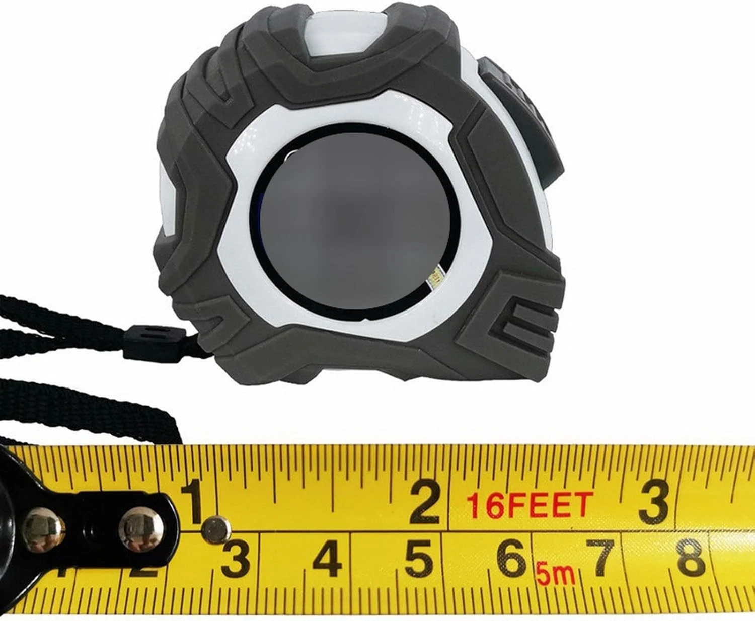 متر نواری WMGSDWB 5 متری، نوار اندازه گیری جمع شونده با واحد متریک، خط کش نرم با دقت بالا، ابزار اندازه گیری DIY، ابزار اندازه گیری فولادی قابل حمل