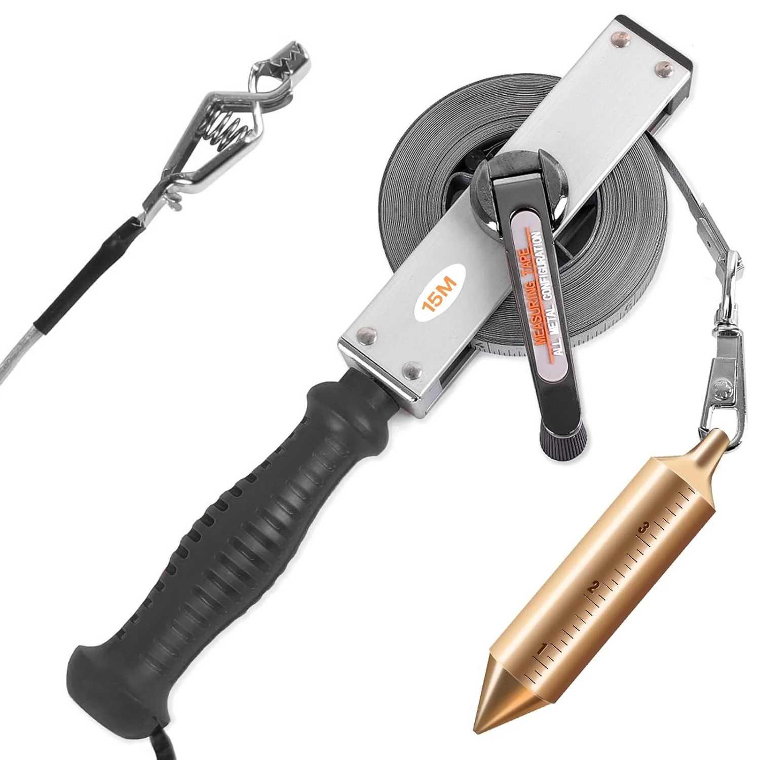 متر نواری تیاندی‌اف‌وای 1500 میلی‌متری، نوار نرم و انعطاف‌پذیر، ابزار اندازه‌گیری پارچه خیاطی، رنگ تصادفی