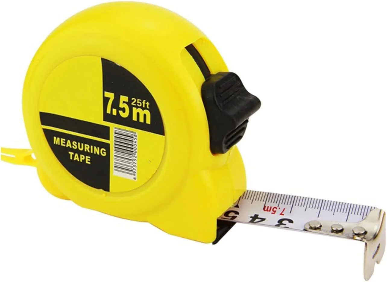 نوار اندازه گیری UGFVGYTG، متر نواری فولادی، ابزار اندازه گیری فاصله، متر فلزی