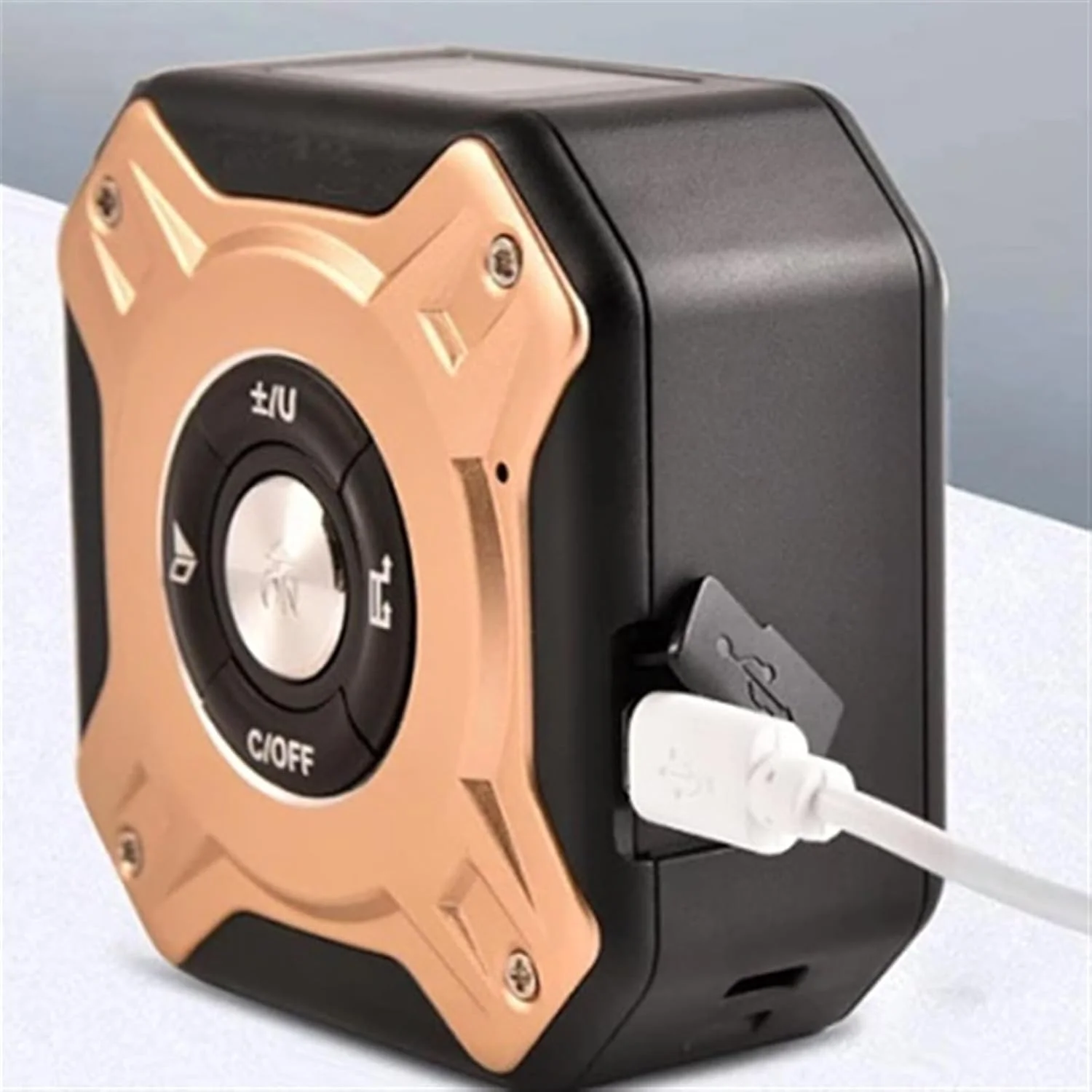 متر نواری LOYOUYEO، ابزار اندازه گیری، متر تلسکوپی، قابل حمل (آبی تیره)