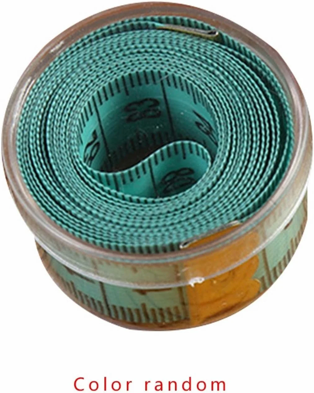 TEDNIDS Tape measure 1500 مم شريط ناعم مرن جسم قياس المسطرة خياطة القماش أداة قياس لون عشوائي TEDNIDS Tape measure 1500 مم شريط ناعم مرن جسم قياس المسطرة خياطة القماش أداة قياس لون عشوائي