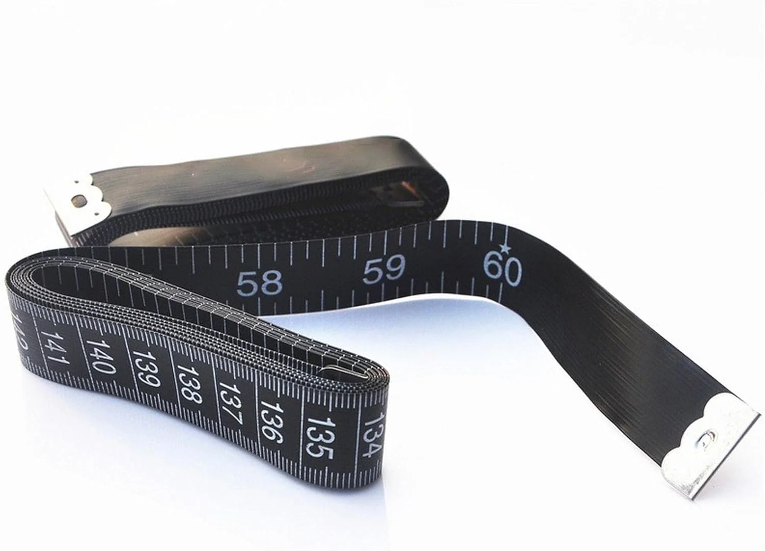 Tape measure شريط محمول أسود قياس الجسم قياس المسطرة خياطة خياطة مصغرة الناع Tape measure شريط محمول أسود قياس الجسم قياس المسطرة خياطة خياطة مصغرة الناع