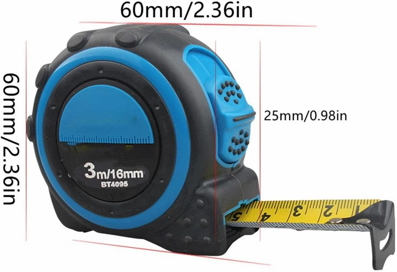 متر نواری قفل خودکار، متر اینچی، خط کش اندازه گیری جهانی کوچک قابل حمل متر نواری قفل خودکار، متر اینچی، خط کش اندازه گیری جهانی کوچک قابل حمل