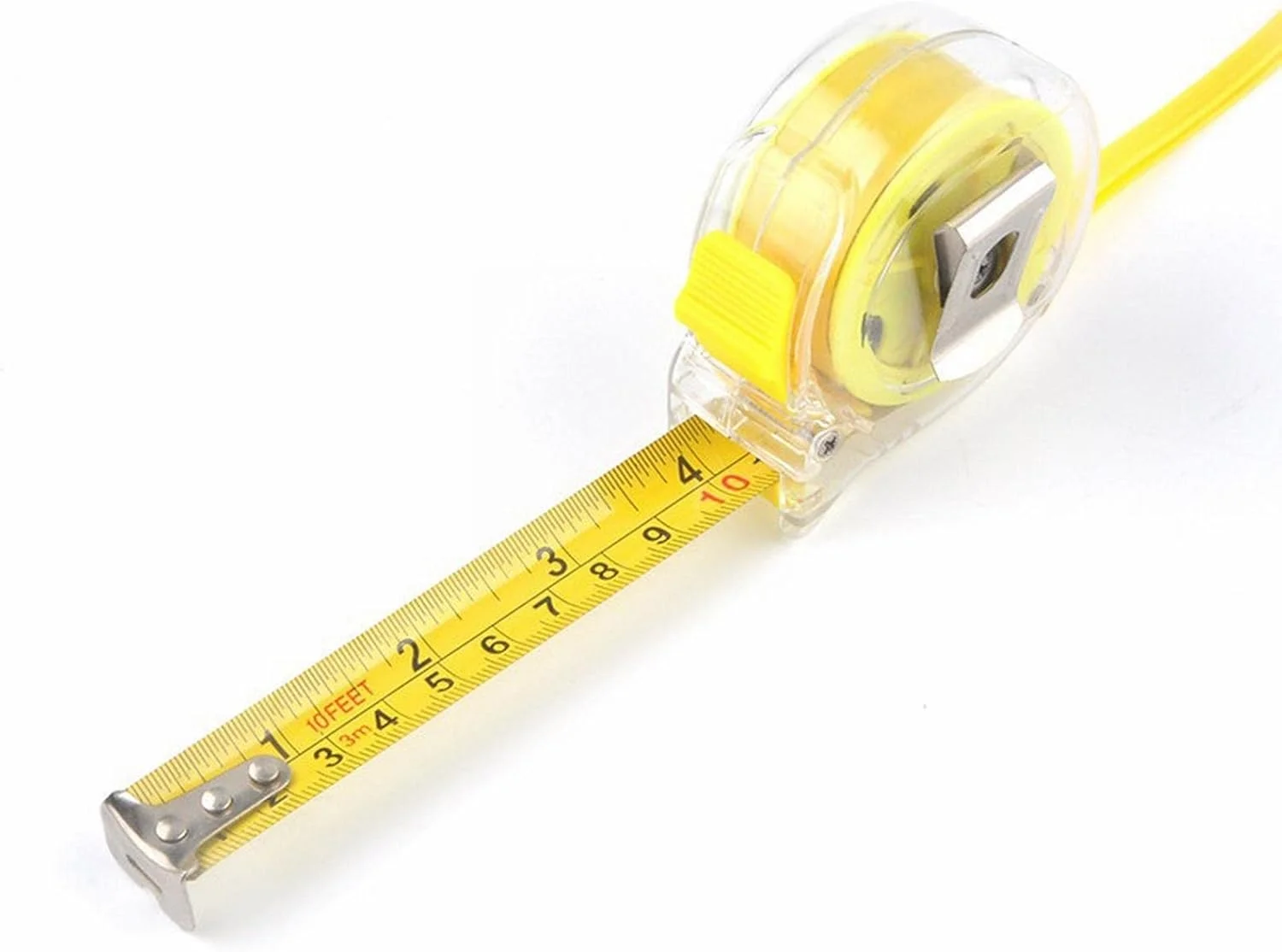 متر نواری فولادی 3 متری ابزار خط کش اندازه گیری ساخت و ساز