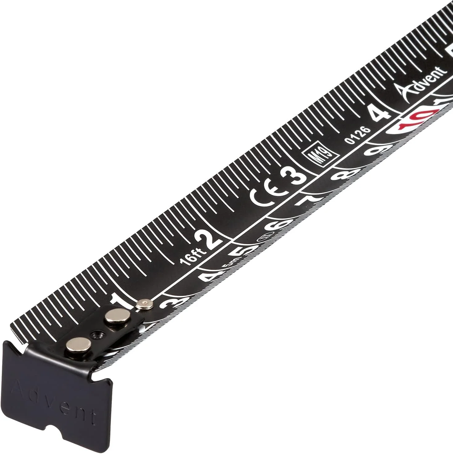 متر نواری ادونت ADVBE15025 نسخه مشکی، 5 متر متر نواری ادونت ADVBE15025 نسخه مشکی، 5 متر