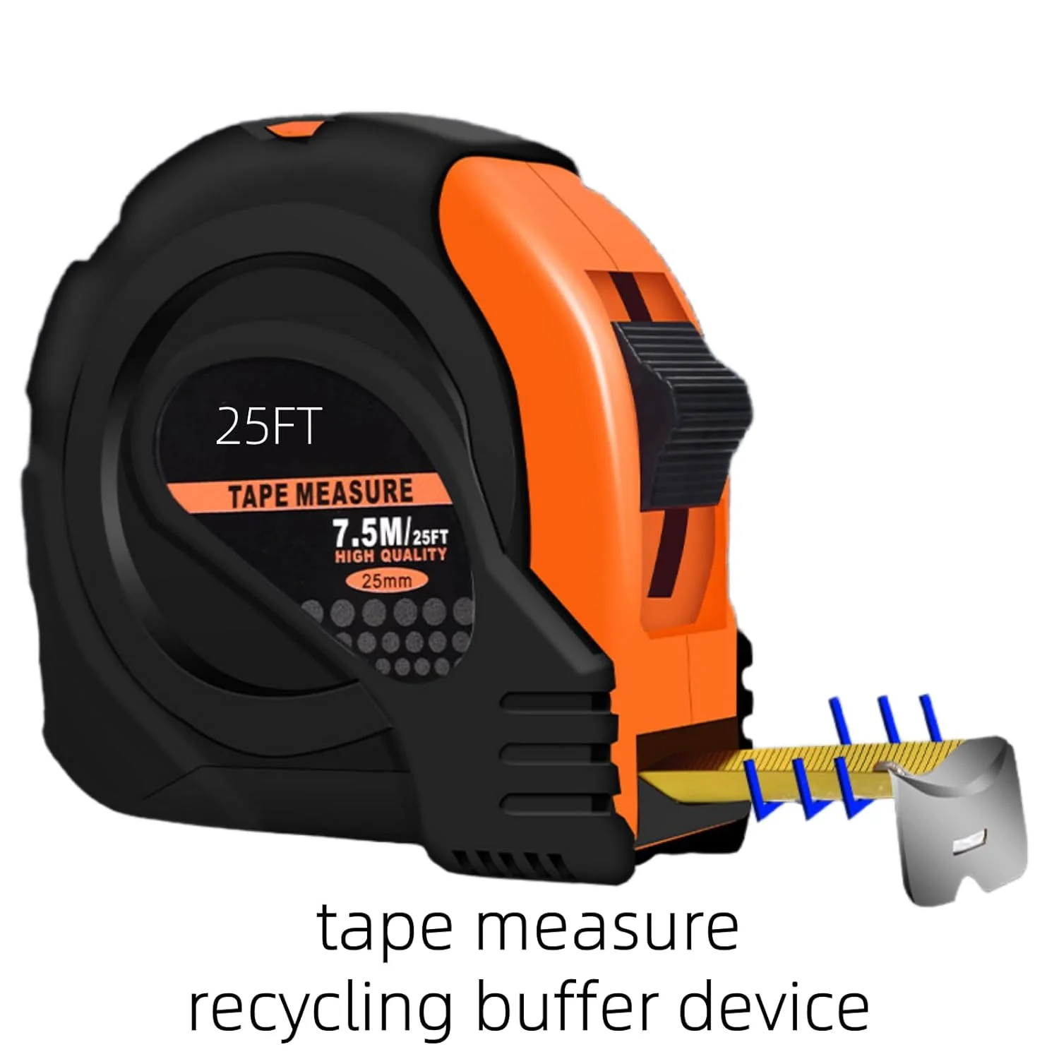 متر نواری 7.5 متری، متر نواری جمع شونده خود مرکز