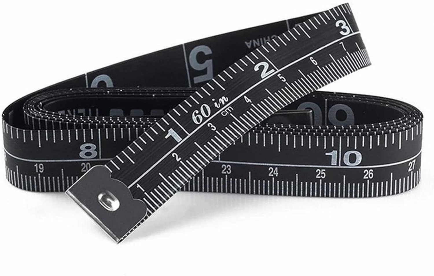 متر خیاطی دو طرفه YHUAEE، مناسب برای اندازه گیری پارچه، نوار نرم برای اندازه گیری دور سینه/کمر، 150 سانتی متر متر خیاطی دو طرفه YHUAEE، مناسب برای اندازه گیری پارچه، نوار نرم برای اندازه گیری دور سینه/کمر، 150 سانتی متر