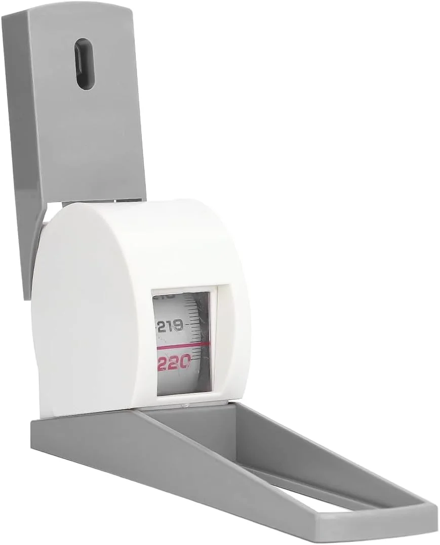 ابزار اندازه گیری قد Gorise 0-2.2 متر، نصب دیواری، مناسب برای بزرگسالان و جوانان در کلینیک و خانواده (سفید)