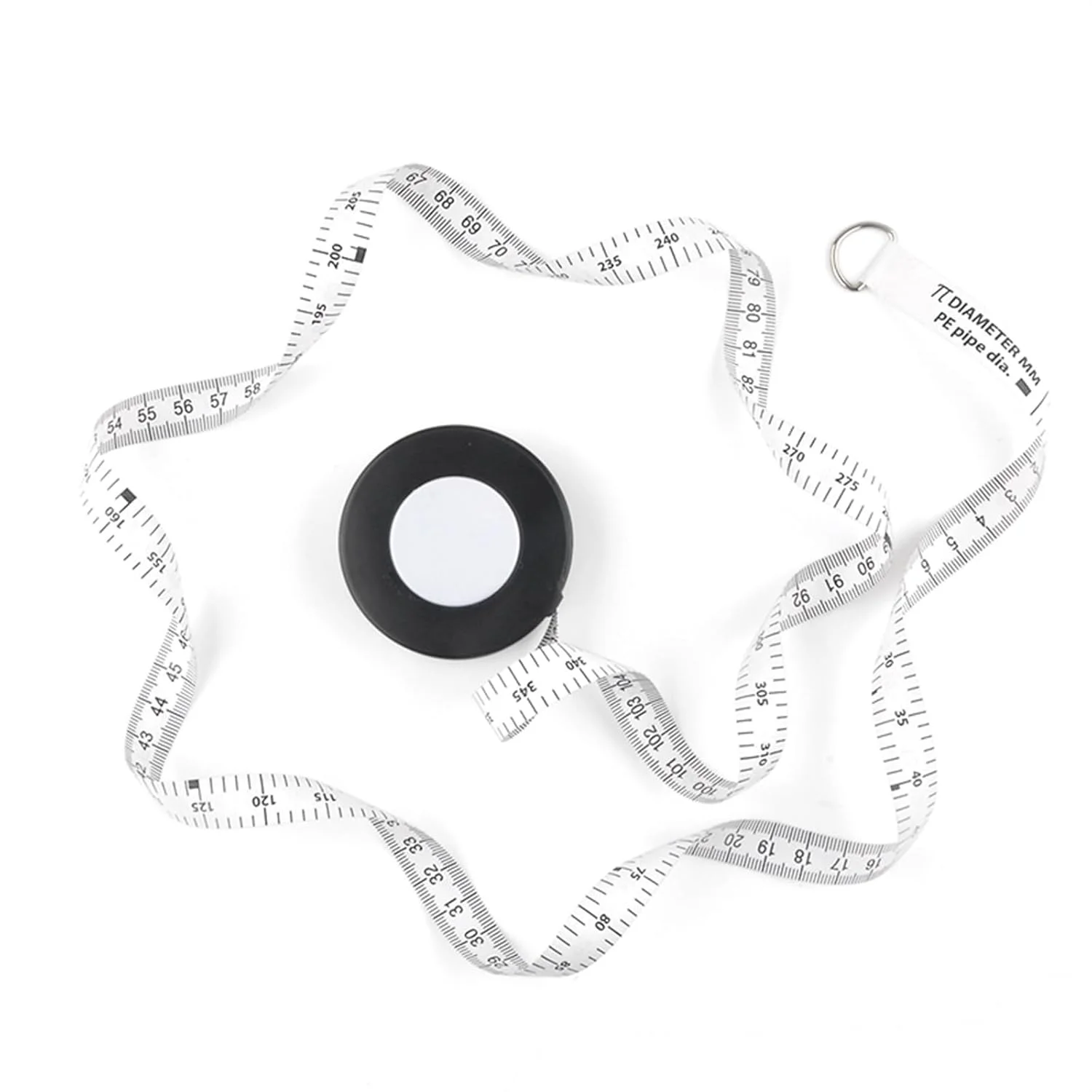 متر نواری AQHCGS ابزار اندازه گیری قطر لوله متر جمع شونده متریک ابزار ساخت و ساز