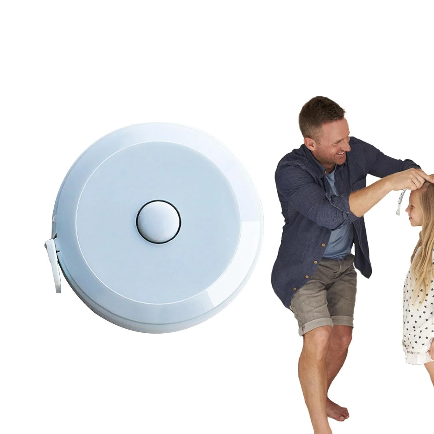 متر نواری جمع شونده برای اندازه گیری پارچه، خیاطی، بافندگی، اندازه گیری صنایع دستی، کاهش وزن، دکمه فشاری کوچک، خط کش دو مقیاسی متر نواری جمع شونده برای اندازه گیری پارچه، خیاطی، بافندگی، اندازه گیری صنایع دستی، کاهش وزن، دکمه فشاری کوچک، خط کش دو مقیاسی