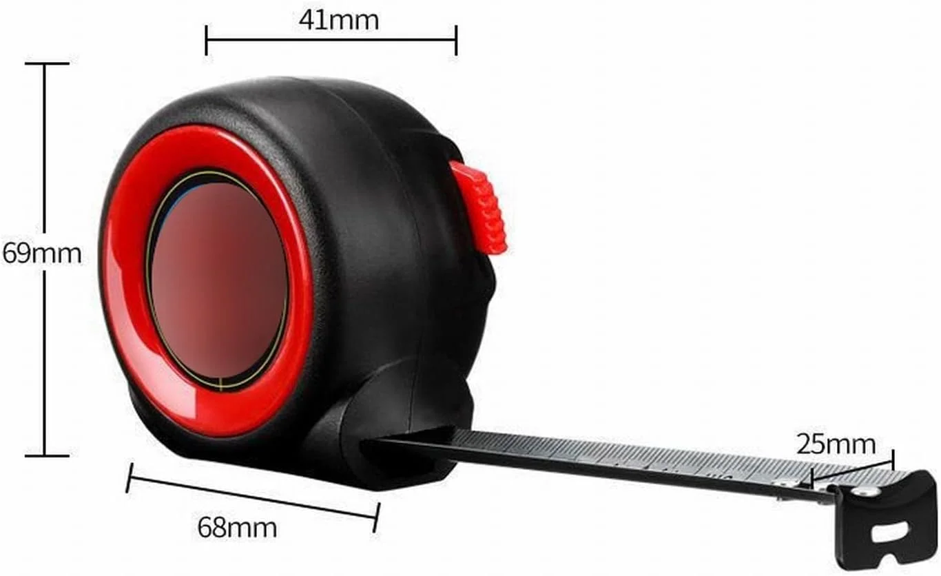 متر نواری مقاوم در برابر سقوط جدید، خط کش اندازه گیری دقیق، متر نواری فولادی ضد زنگ