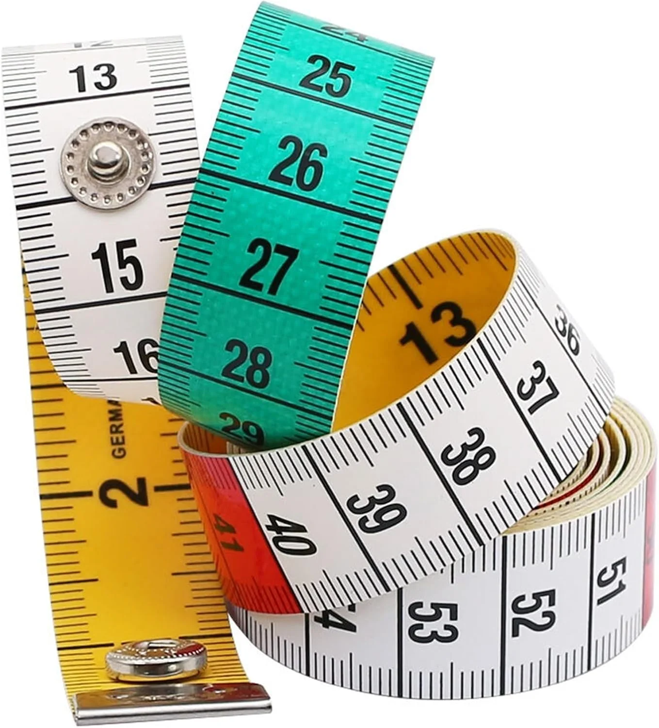 متر خیاطی قفل دار دو طرفه، خط کش خیاطی، متر نرم برای اندازه گیری بدن متر خیاطی قفل دار دو طرفه، خط کش خیاطی، متر نرم برای اندازه گیری بدن