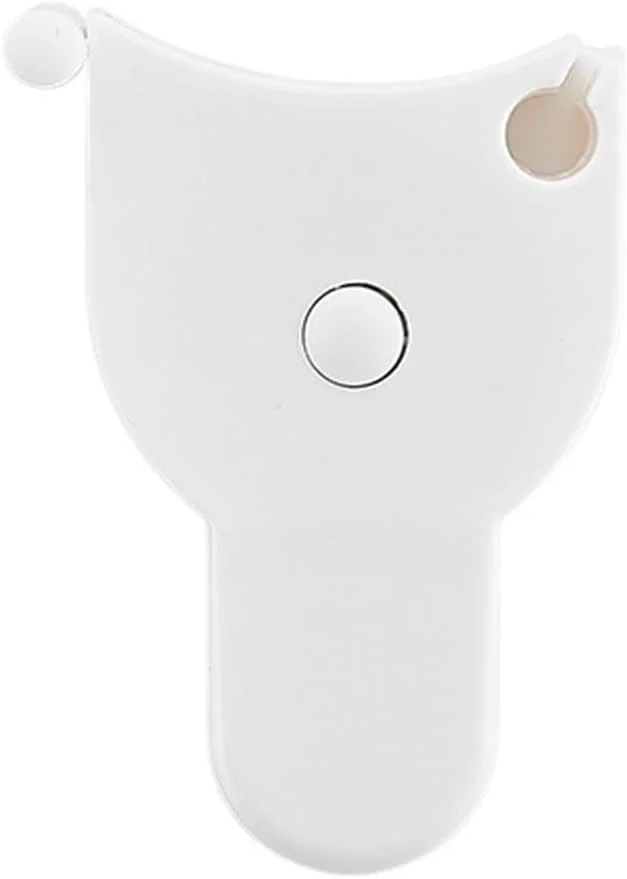 متر نواری ابزار اندازه گیری دور بازو تلسکوپی (سفید)