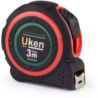 متر نواری لاستیکی یوکن، 3 متری (16 میلی متر)