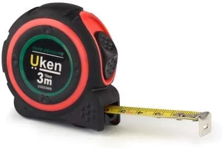 متر نواری لاستیکی یوکن، 3 متری (16 میلی متر)