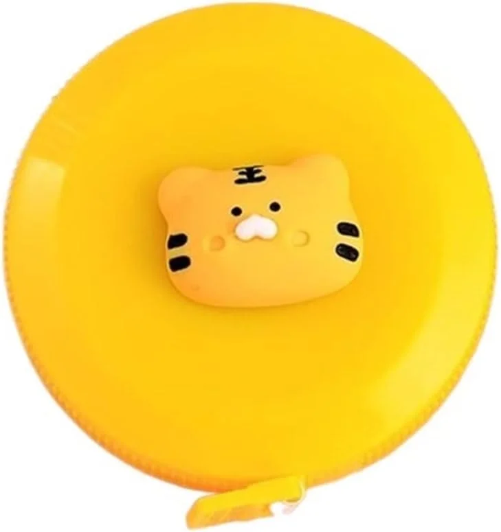 متر خیاطی مینیاتوری UGFVGYTG، متر نواری، خط کش خیاطی، جاکلیدی متر نواری، متر اندازه گیری لباس، لوازم جانبی ابزار خیاطی قابل حمل (Hortel)