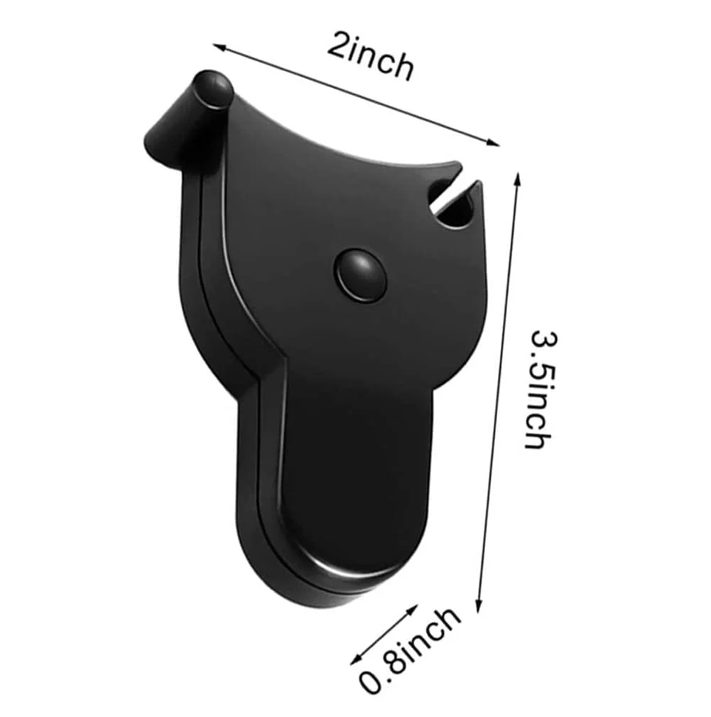 متر نواری اندازه گیری بدن 150 سانتی متری، متر اندازه گیری بدن، دارای پین قفل و جمع شونده دکمه ای (سیاه + سفید)