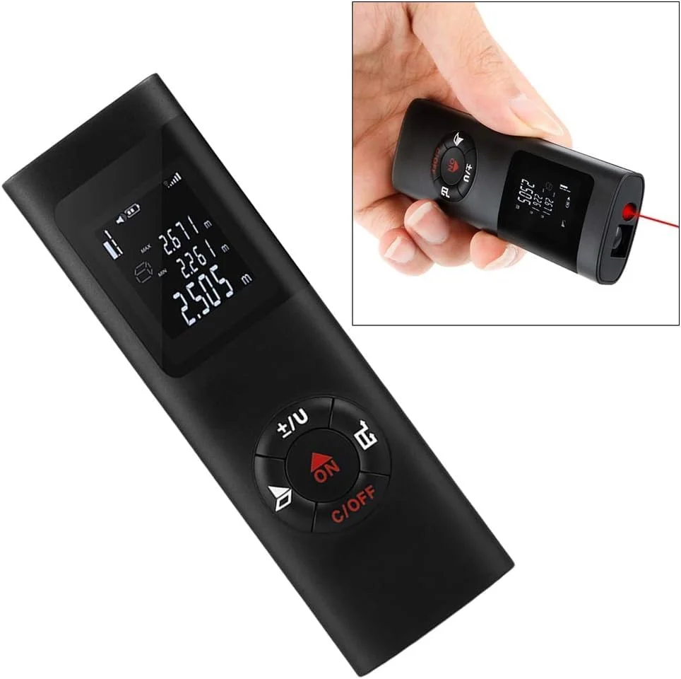 متر لیزری کوچک 40 متری DOOKOO با بدنه ضد آب متر لیزری کوچک 40 متری DOOKOO با بدنه ضد آب