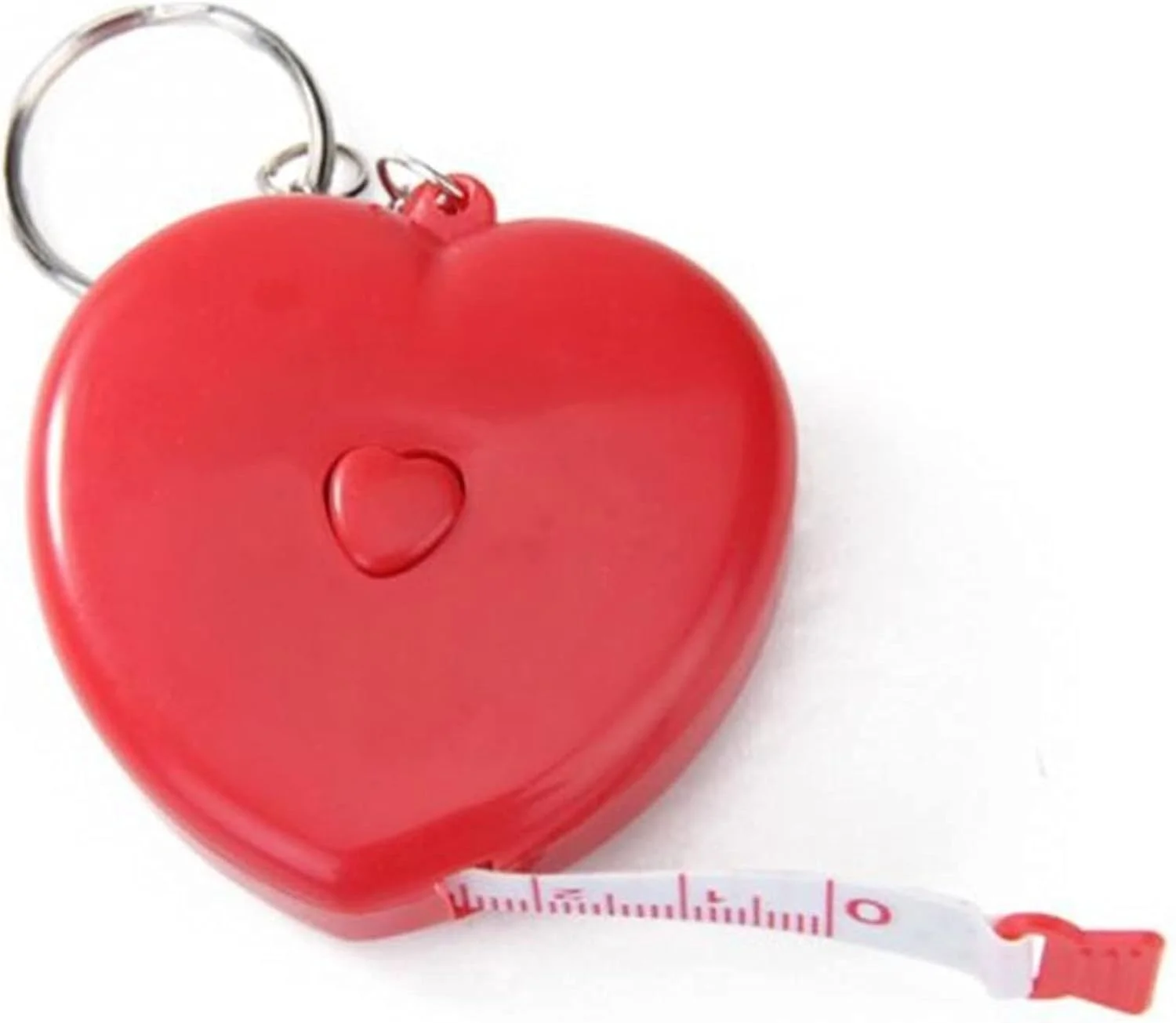 متر خیاطی KRSIAXG، رنگ تصادفی، 150 سانتی متر، مینی، کوچک، طرح قلب، ابزار خیاطی، خط کش