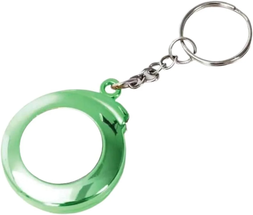 جاکلیدی متر نواری، متر نواری، خط کش فولادی، خط کش فولادی کوچک، خط کش هدیه (آبی تیره)