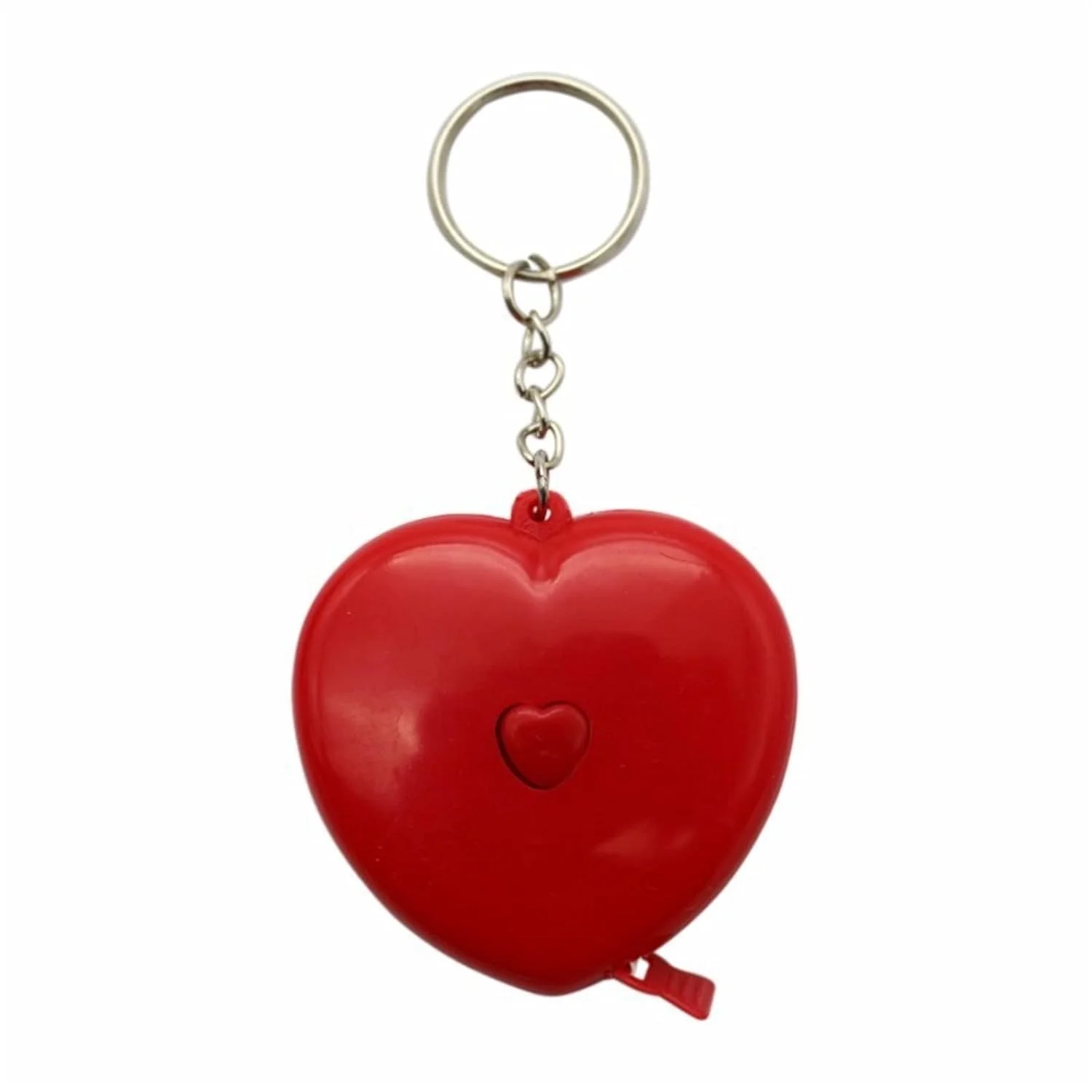 متر نواری قابل حمل جمع شونده طرح قلب (آبی تیره)