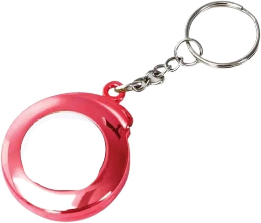 جاکلیدی متر نواری RXEZI، متر نواری، خط کش فولادی، خط کش فولادی کوچک، خط کش هدیه (آبی تیره)