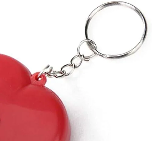 متر خیاطی KRSIAXG، رنگ تصادفی، 150 سانتی متر، مینی، کوچک، طرح قلب، ابزار خیاطی، خط کش