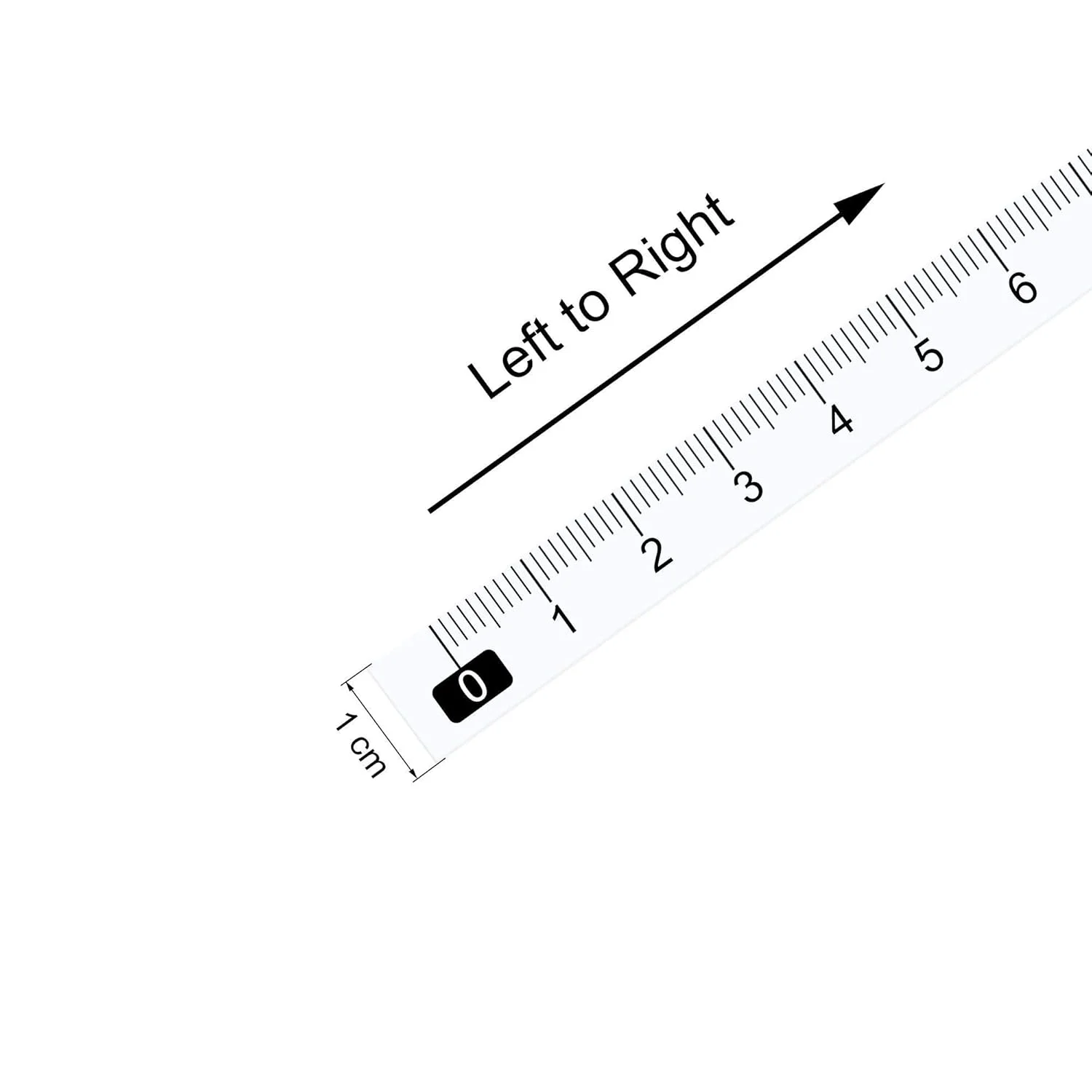 نوار اندازه گیری چسبی 10 عددی 50 سانتی متری خواندن از چپ به راست، نوارهای اندازه گیری چسبی برای میز کار (سفید) نوار اندازه گیری چسبی 10 عددی 50 سانتی متری خواندن از چپ به راست، نوارهای اندازه گیری چسبی برای میز کار (سفید)