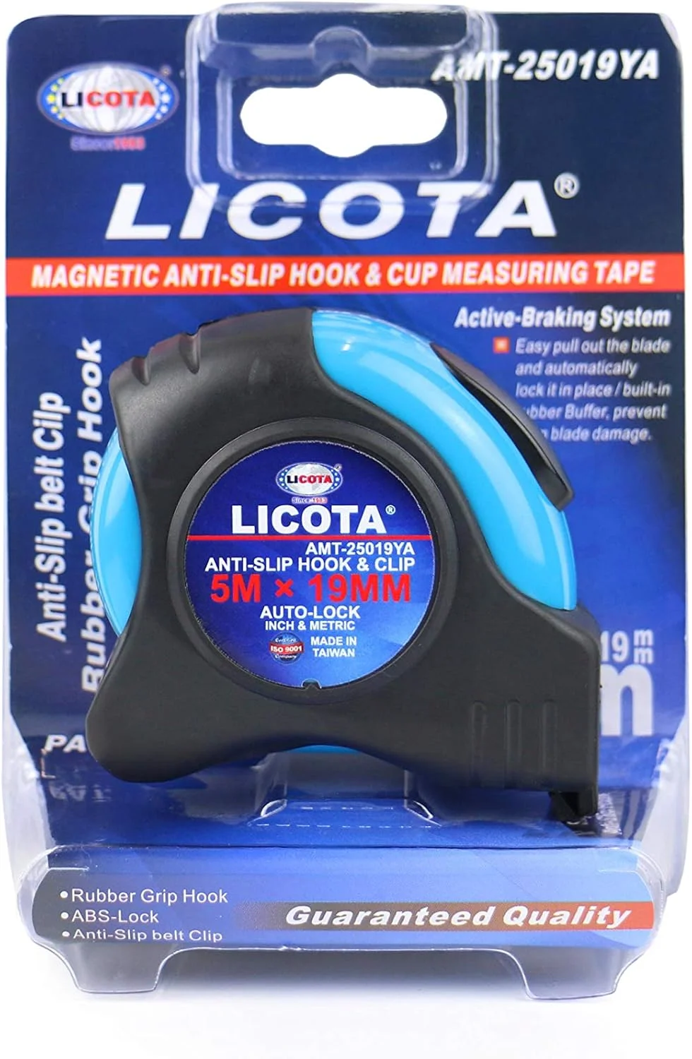 متر نواری 5X19 متری لیکوتا مدل AMT-25019YA