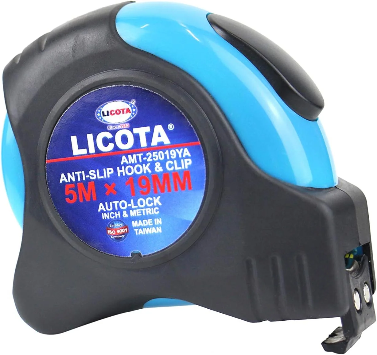 متر نواری 5X19 متری لیکوتا مدل AMT-25019YA متر نواری 5X19 متری لیکوتا مدل AMT-25019YA