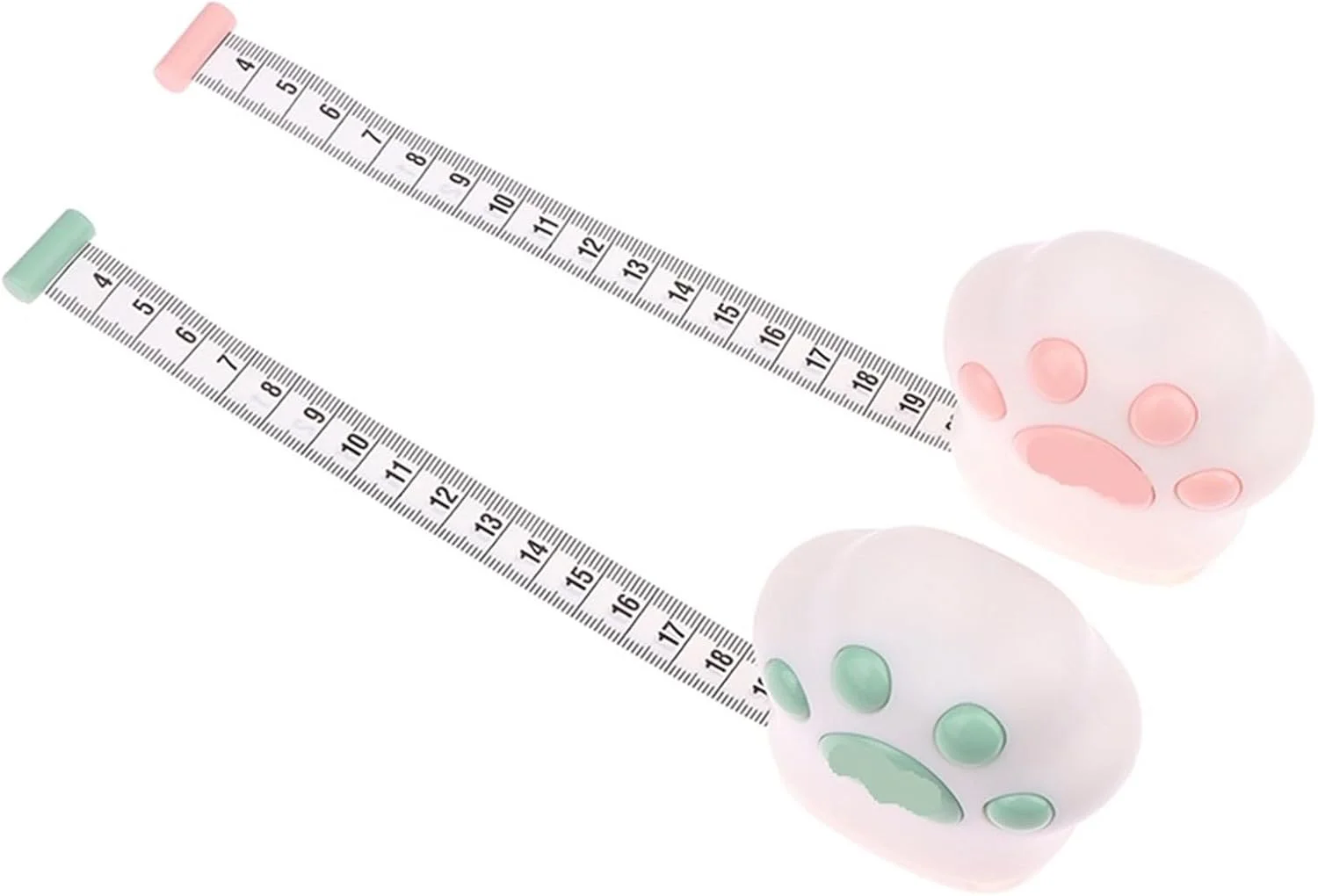 متر خیاطی تلسکوپی قابل حمل (صورتی)