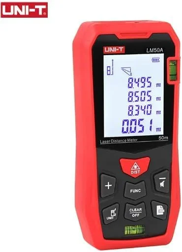 مترهای لیزری فاصله یاب UNI-T مدل LM50A