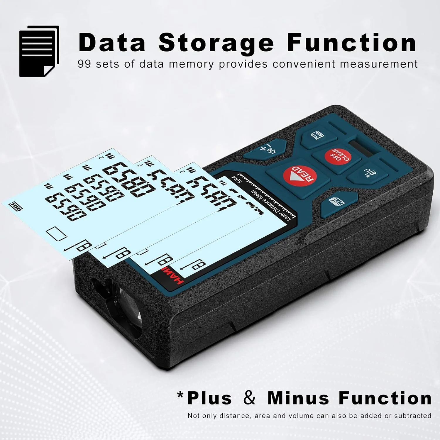 متر لیزری Auroland مدل LM50 متر لیزری Auroland مدل LM50