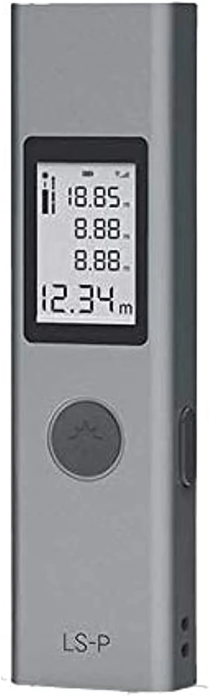 متر لیزری 40 متری دوکا LS-P، ابزار دقیق و قابل حمل برای اندازه گیری مساحت، حجم، زاویه و فیثاغورث