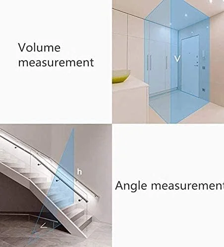 متر لیزری 40 متری دوکا LS-P، ابزار دقیق و قابل حمل برای اندازه گیری مساحت، حجم، زاویه و فیثاغورث متر لیزری 40 متری دوکا LS-P، ابزار دقیق و قابل حمل برای اندازه گیری مساحت، حجم، زاویه و فیثاغورث