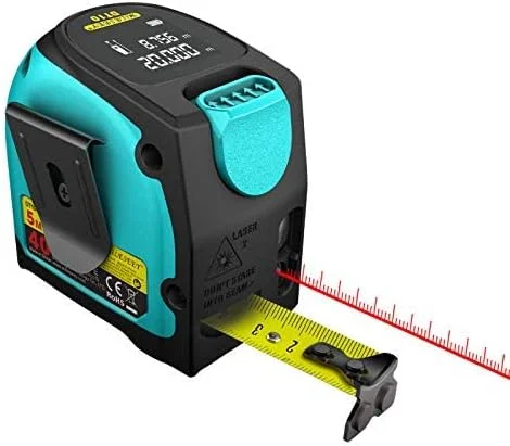 متر لیزری و متر فلزی دو کاره 40 متری MiLESEEY NEXOL با صفحه نمایش دیجیتال LCD از Xiaomi Youpin