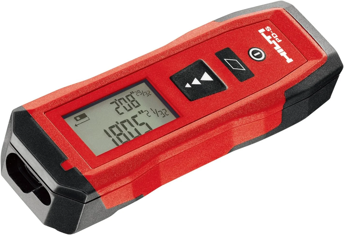 متر لیزری دستی هیلتی مدل PD-S با برد 60 متر، ابزار اندازه گیری مساحت و فاصله یاب