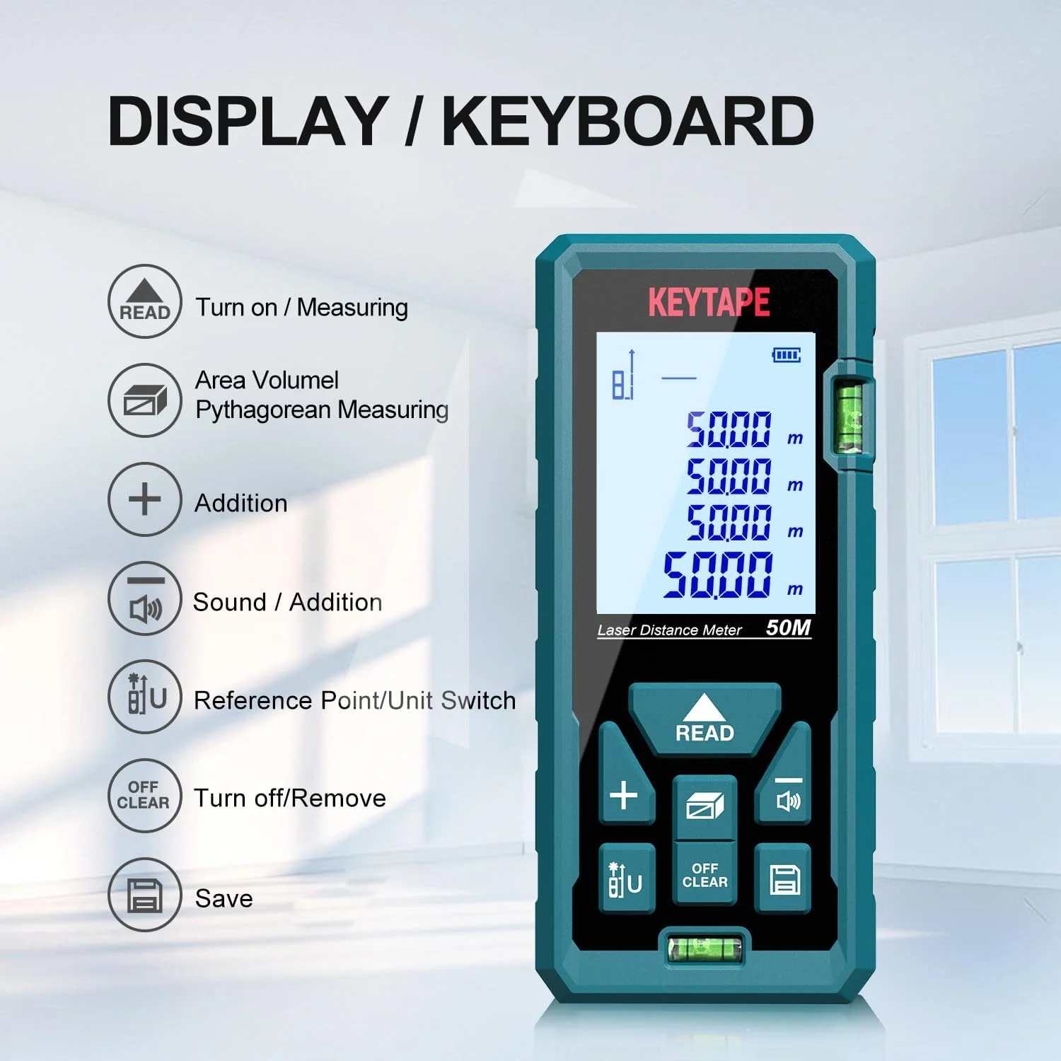 متر لیزری KEYTAPE متر لیزری KEYTAPE